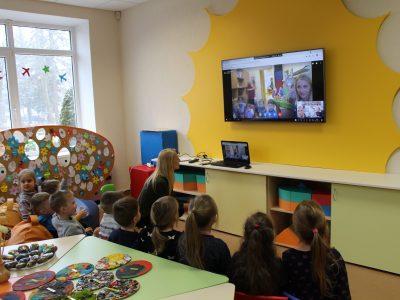 „Smalsučių”virtualus susitikimas su klaipėdiečiais