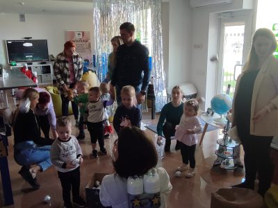 Pačių mažiausiųjų išvyka į edukaciją