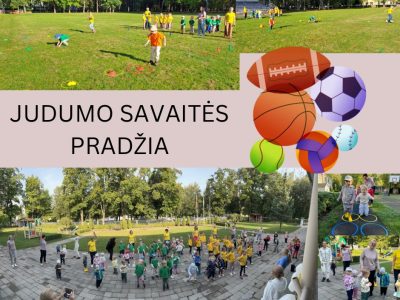 Judumo savaitė 2024