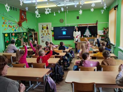Išvyka į mokyklą