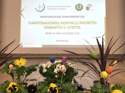 Respublikinė konferencija „Gamtosauginių mokyklų patirtis: dabartis ir ateitis“