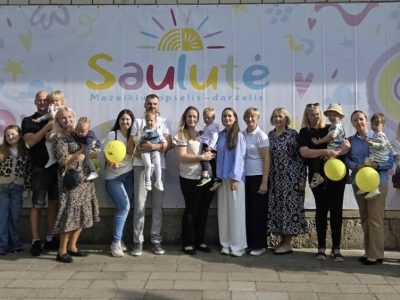 Nauja patirtis mažiausiems darželio ugdytiniams