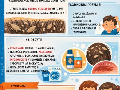 Visuomenės sveikatos specialistės patarimai