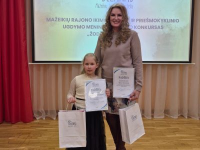 Meninio skaitymo konkursas „Žodelių labirintai“