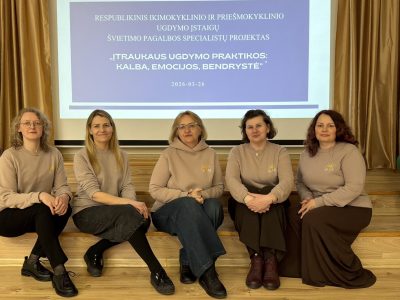 Dalinamės patirtimi